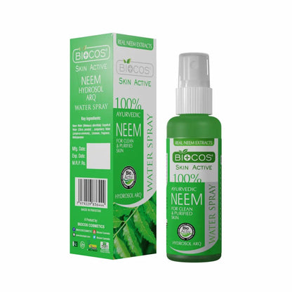 Water Facial Mist - 120ml – Cucumber, Tea Tree, Rose, Aloe Vera & Neem