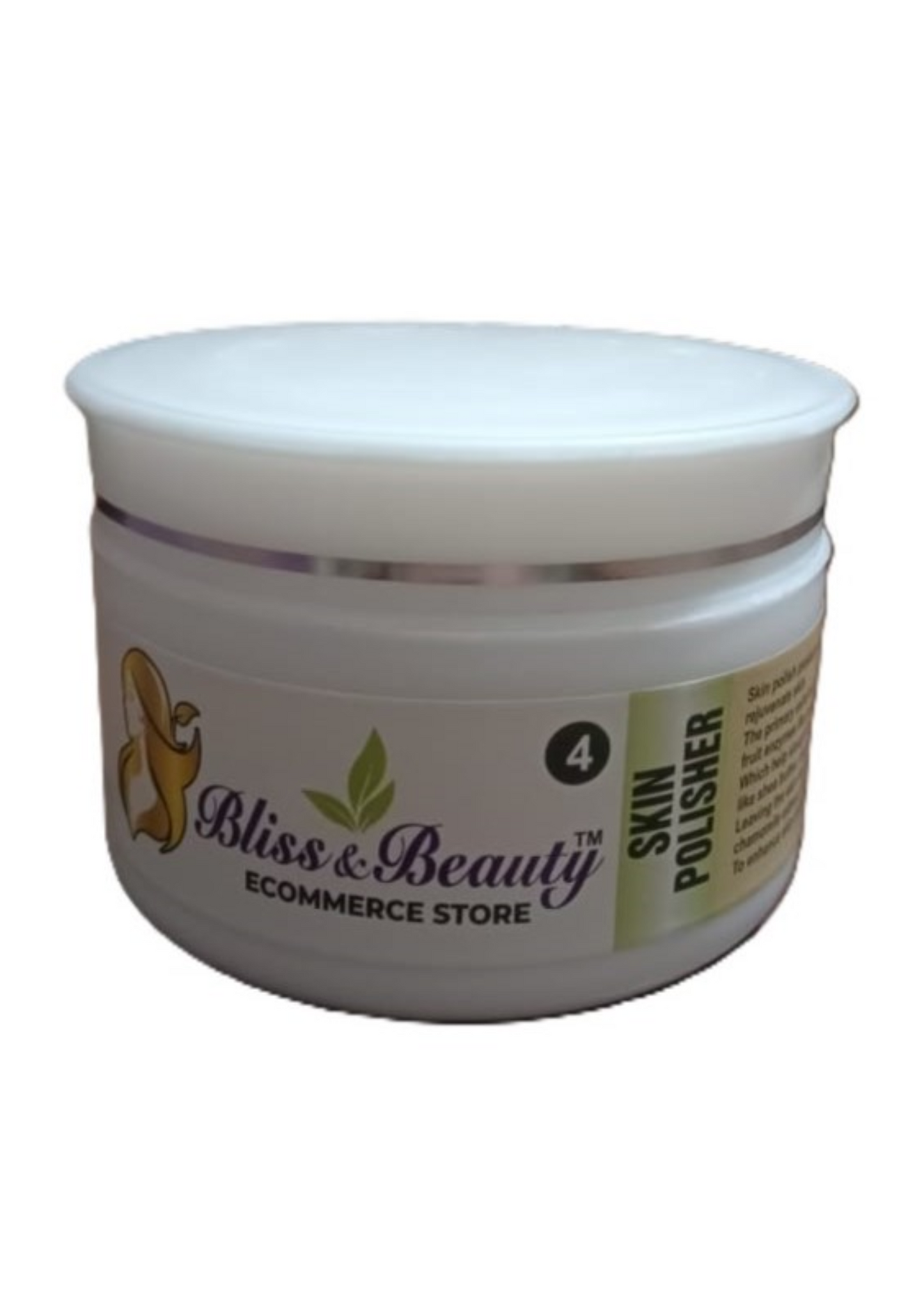 Bliss & Beauty Skin Polisher – 126g | Radiant Glow & Deep Exfoliation Formula with Walnut Shell Powder | For All Skin Types