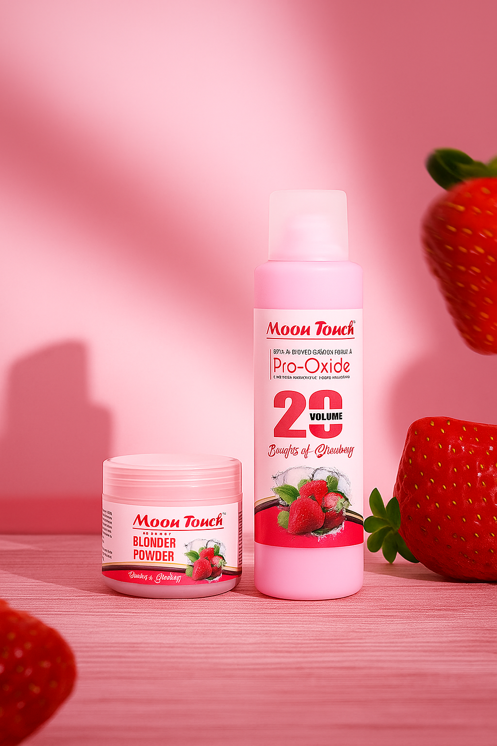 Fruity Pink Skin Polisher for Hyperpigmentation – Instant Whitening & Glow – By Moon Touch