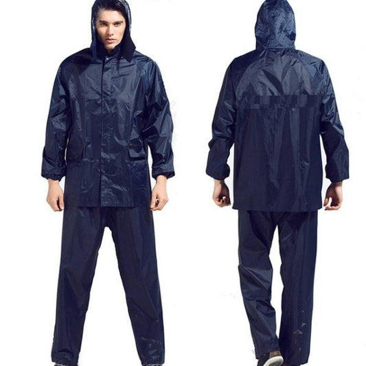 Waterproof Rain Coat & Pant Set | Lite Rain Suit for Bikers | Rainwear | Random Color
