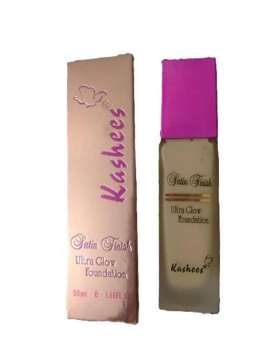 Kashees Eventone High-C Foundation – 24H Full Coverage Glow (30/50ml)