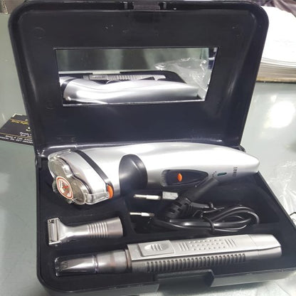 Zowael RSCX-5800 3-in-1 Shaver Set | Rechargeable Shaver, Trimmer & Groomer